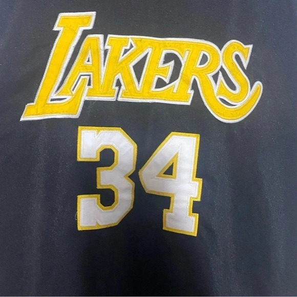 Lakers 34 O’Neal Mitchell & Ness classic NBA jersey vintage collectibles L - Picture 3 of 8